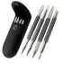 Spring Nail Set,Dual Head Nail Setter,4pcs Hammerless Door Hinge Pin Removal Tool,Striking Force Spring Loaded Nail Punch?1/8-in, 3/32-in, 3/16-in...