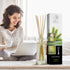 Pine Reed Diffuser 3.4 Fl Oz - Fresh & Long Lasting Coniferous Aroma - Pine Scented Diffuser - Home - Gift Set for Aromatherapy - Great Room Air F...