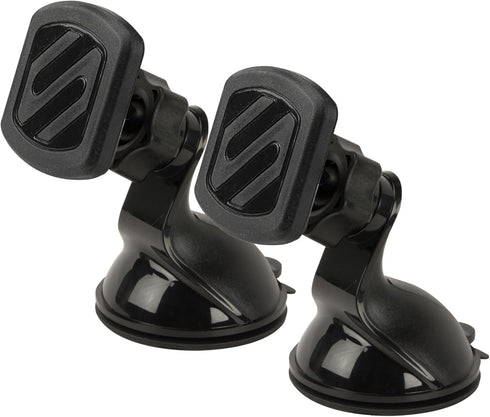 Scosche MAGWSM-2PXCES0 MagicMount Magnetic Suction Cup Phone Mount for Car Windshield/Dashboard, 360° Adjustable Magnet Head, Universal Phone Hold...