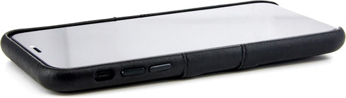 Dockem Wallet Case for iPhone XR: Built-in Metal Plate for Magnetic Mounting & 2 Credit Card Holders (6.1" Exec M2, Synthetic Leather, Black)...