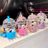 Cute Keychain Animal Liquid Floating Kawaii Keychains Backpack Pendant Charm Wristlet Key Ring for Girl Women...