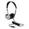 Egghead Stereo School Headphone with Leatherette Ear Cushion, Black, EGG-IAG-1008-SO...