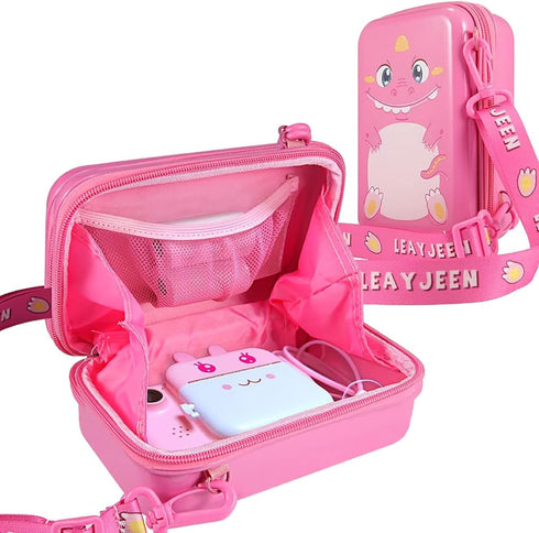 Leayjeen Kids Camera Case Compatible with Dragon Touch/MINIBEAR/VTech KidiZoom PrintCam and More Instant Print Camera for Kids?Kids Digital Camera...