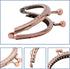 PH PandaHall 5 Color Purse Clasp Frame, 10pcs Wallet Kiss Clasp Lock Retro Arch Purse Coin Bag Frame Metal Purse Frame Clip for DIY Craft Purse Ba...