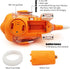 Tipmant Cute Electric Fish Toy Electronic Goldfish Animal Vehicle Car Auto Driving, Transparent Gears, Music, Flash Led Lights, Baby Toddler Kids ...