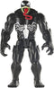 Spider-Man Maximum Venom Titan Hero Venom Action Figure, Inspired by The Marvel Universe, Blast Gear-Compatible Back Port, Ages 4 and Up, Black...