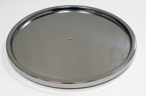 Dial Industries Lazy Susan Stainless Steel Turntable Organizer for Pantry, Cabinet, Countertop, Single Tier...