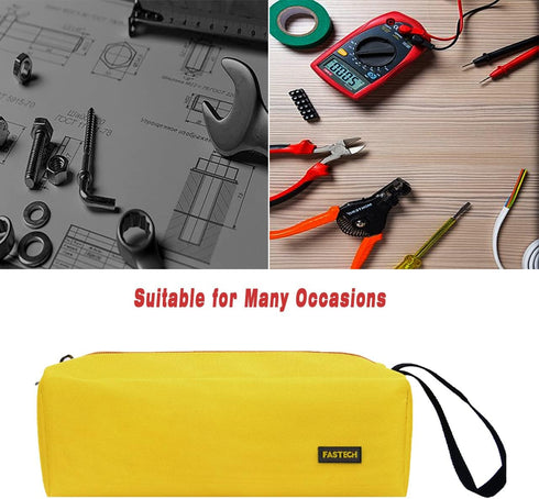 1-Pack Zipper Utility Tool Bag, Small Zipper Bags/Multi-purpose Tool Pouch Tote Bags Storage Organizer for Screwdrivers, Pliers, Nut Drivers Gifts...