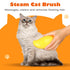 Cat Steam Brush - 3 In 1 Cat Steamy Brush, Silicone Massage Grooming Brush Rechargeable Pet Hair Remover and Grooming Tool – USB Powered Pet Acces...