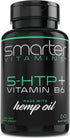 200mg 5-HTP + Vitamin B6, Natural Stress Relaxation, Mood & Sleep Boost, Extended Time Release, 60 softgels, 30 servings...