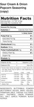 Premium | POPCORN SEASONING | Variety 2 Pack | Ranch Popcorn Seasoning | Sour Cream & Onion Popcorn Seasoning | 3.5 fl. oz. | Crafted in Small Bat...