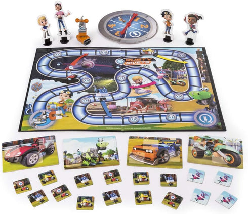Rusty Rivets – Quick Bits Path Game Board Game with Crush Figure...