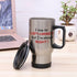 FUNNY KIDS' HOME Travel Mugs I May be Left-handed But I'm Always Right Cute Birthday Gifts for Left-handed People 14 oz...