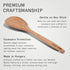 Made In Cookware - Wooden Spoon - Handcrafted for Thorough Mixing and Gentle Cookware Care - Crafted in Hungary...
