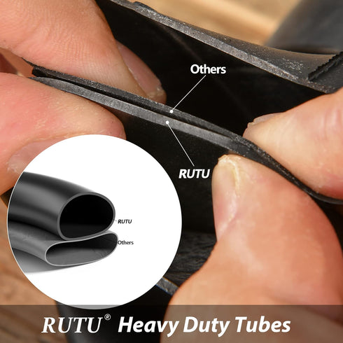 RUTU 2.50/2.75-10 Dirt Bike Tubes TR4 straight valve Compatible with Off-Road Kids' Motorcycles, XR50 CRF50 PW50 SX500 Razor MX500 MX650 Dirt Bike...