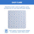 Delta Children 100% Organic Jersey Cotton Baby Receiving Blankets for Girls and Boys – 30x40 Inches - GOTS Certified (Pack of 2), Blue Botanicals...