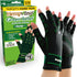 Hempvana Green Relief Arthritis Gloves Woven with Hemp Fibers, AS-SEEN-ON-TV, Advanced Compression to Help Relieve Pain & Swelling, Adjustable Wri...