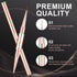 9Pcs Nail Art Brushes Set, Professional Double-Ended Acrylic Liner Detail Brushes for Gel Polish Art Nail, 3D Art Nail Dotting Brush Pen for Manic...