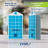 Refill Flying Insect Trap, Glue Board Insect Catcher, Indoor Fly Trap, Indoor Flea Trap, Safer Home, Indoor Mosquito & Fruit Fly Trap (Refill 5 Pa...