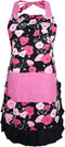 G2PLUS Mothers Aprons for Women with Pockets, Extra Long Ties, Vintage Damask Apron, Perfect for Kitchen Cooking, Baking and Gardening, 29 x 21 - ...