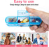 Odaro Pill Organizer 3 Times a Day - Portable Weekly Medicine Box, Waterproof Weekly Medicine Box for Fish Oils, Vitamin, Supplements (Pink)......