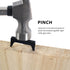 10PCS Pinch Dogs Woodworking 1.5inch Wood Clamps Square Back Tapered Legs Woodworking Glued Panel Table Stool Top Plank Edge Post Assembly Clampin...