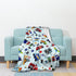 Cartoon Truck Flannel Fleece Blanket, Soft Microfiber Cozy Lightweight Sofa Travel Blanket for Baby, Kids, Youth (50"x40" for Kids)...