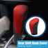 Gear Shift Lever Cover Interior Gear Shift Knob Trim for Nissan Altima Armada Frontier Kicks Sentra 2020-2023 Black Red...