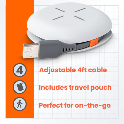 Ventev Wireless Chargewrap Mini, Qi Certified Charger for Most Wireless-Enabled Devices (WCWMINIVNV)......