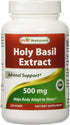 Best Naturals Holy Basil Stress Management 500 mg 120 Veggie Capsules...
