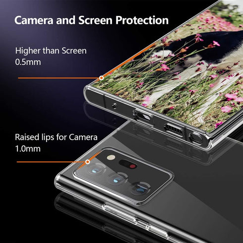 Galaxy Note 20 Ultra 5G Slim Case,Thin TPU Soft Silicone Flexible Skin Gel Shockproof Anti-Scratch Protective Cases Cover for Samsung Note 20 Ultr...