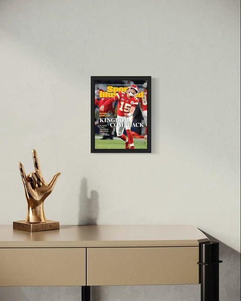 Solid Wood Picture Frame for Sports Illustrated (1994-Current) Magazine Shadow Box Display Frame | Includes Acrylic Plexiglass, Acid-Free Backing ...