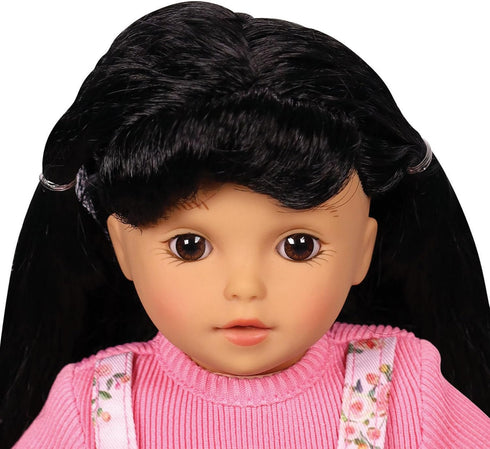 Lorie & Lace Girls 11.5" Girl Doll with Black Hair, Asian...