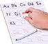 Scribbledo Dry Erase Handwriting Practice for Kids 9 x 12 inch Alphabet Tracing Board Whiteboard Letter Tracing for Kids Ages 3-5 Write and Wipe A...