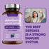 Vitamin Bounty Elderberry Organic Elderberry Capsules for Adults - Elderberry Vitamin C and Zinc Supplement, & Echinacea, Immune System Support, A...