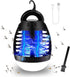 Bug Zapper Outdoor Mosquito Killer Lamp Portable Bug Zapper Rechargeable Camping Bug Zapper IP66 Waterproof Cordless Bug Zapper for Tent, Camping ...