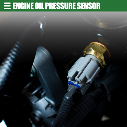 Motoforti Engine Oil Pressure Sensor, Fuel Oil Pressure Sensor Switch Sending Unit, for Honda CR-V 2002-2011, Metal, No.56490PNA003, Silver Tone...