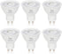 Simba Lighting LED GU10 5W Non-Dimmable Spot Light Bulb (6 Pack) Halogen 50W Replacement MR16 Shape for Accent, Recessed, Track Lighting, 38° Beam...