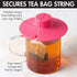 Primula Tea Bag Buddy, Silicone Tea Bag Holder & Squeezer, Easy to Use, Mess Free, Dishwasher Safe, Pink...