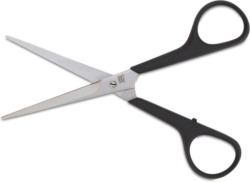 Mars Professional Stainless Steel Hair Grooming Scissors Shears, Nylon Handles, 6" Length...