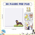 12 Pack Dog Cat Notepad Small to Do List Sticky Notes Funny Cute Note Pads Dog Sticky Notes Puppy Cat Theme Self Stick Note Pads Memo Pads for Off...
