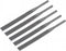 uxcell Pneumatic Air File Set Coarse Tooth 5mmx125mm Flat File Grinding Tool 5Pcs...