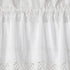 Laura Ashley Home 222802 Annabella Pole Top Valance, White, 86x15in...