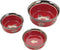 Ethical Stoneware Dish 6887 Ritz Copper Rim Dog Dish Red, 5 Inch...