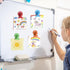 24 Pack Magnetic Clips Fridge Magnets Whiteboard Magnets Clips, Magnet Clips for Teacher Supplies, Colorful Clips Magnets Refrigerator Magnets for...