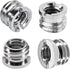 8PCS 1/4 Inch to 3/8 Inch Male Camera Screw Mount Adapter, 1/4 Inch to 1/4 Inch Male Tripod Screw Adapter, and 1/4 Inch Female Thread to 3/8 Inch ...