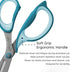 Ashton and Wright - Precision SG - Soft Grip Scissors for Office, Home, Kitchen, and Craft - 210mm / 8” - Steel Blades (Teal, Right Handed)...
