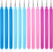 12 Pcs Paper Quilling Tools, Paper Flower Rolling Tool Rolling Curling Quilling Needle Pen DIY Cardmaking Paper Quilling Pen for Art Craft DIY Pap...