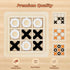 Tic Tac Toe XO Wooden Board Games Desk Toys 3 Pack Classical Family Children Kids Educational Toy...