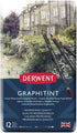 Derwent Graphitint Pencils, Metal Tin, 12 Count (0700802)...